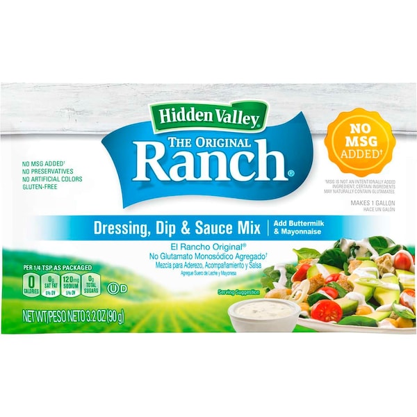 Hidden Valley Hidden Valley Buttermilk Ranch Salad Dressing 1 gal. Jug, PK12 - 21003