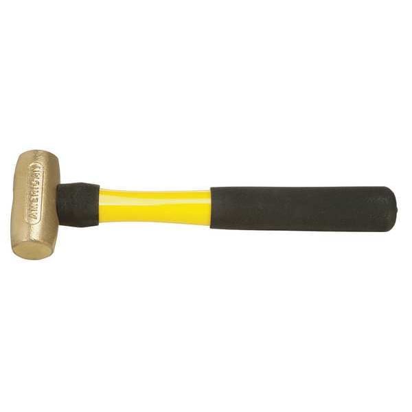 American Hammer Sledge Hammer, 1-1/2 lb., 12 In, Fiberglass - AM15BRFG