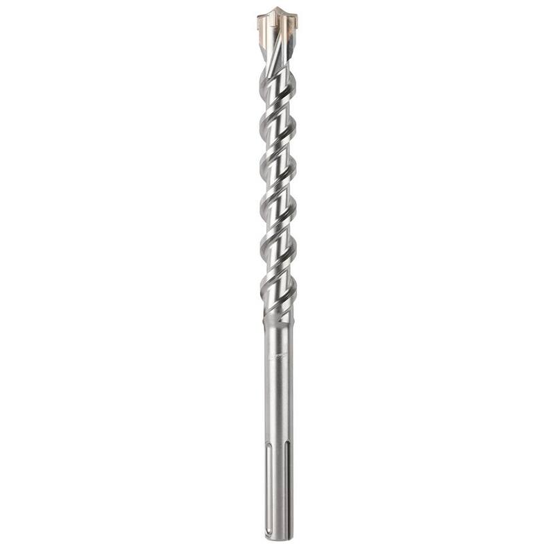 Broca para martillo SDS-MAX de 4 cortes Milwaukee de 1 pulgada x 8 pulgadas x 13 pulgadas - 48-20-8952.