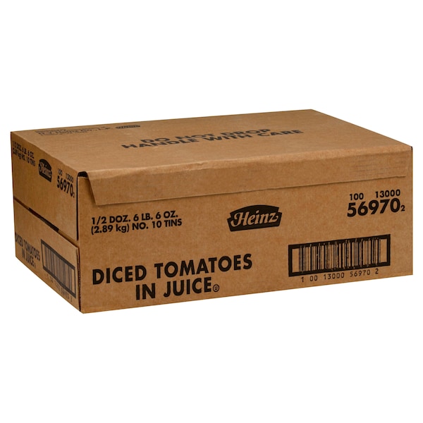 Heinz Diced Tomato In Juice 102 oz., PK6 - 10013000569702