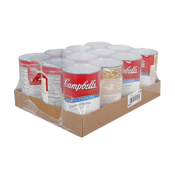 Campbells Campbell's Cream Of Chicken Condensed Soup 50 oz., PK12 - 000001036