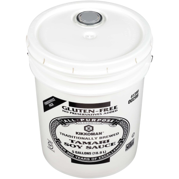 Kikkoman Kikkoman Preservative Free Gluten Free Tamari Soy Sauce 5 gal. - 00298