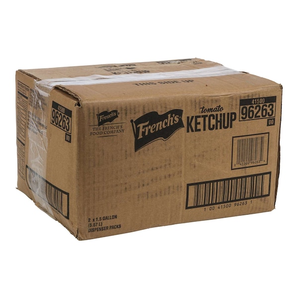 Frenchs French's Tomato Ketchup Dispenser Pouch 1.5 gal. Pouch, PK2 - 96263
