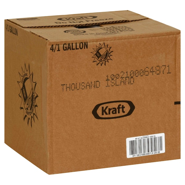 Kraft Kraft Thousand Island Spoonable Dressing 1 gal., PK4 - 10021000648716