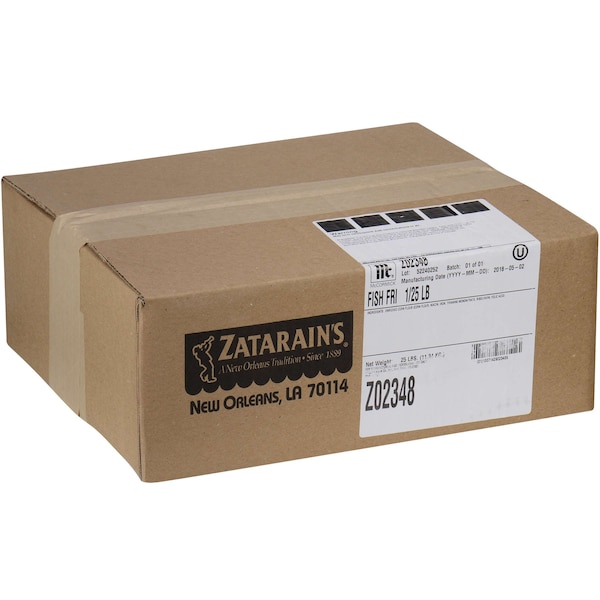 Zatarains Zatarain's Fish Fry Seasoning 25lbs - Z02348