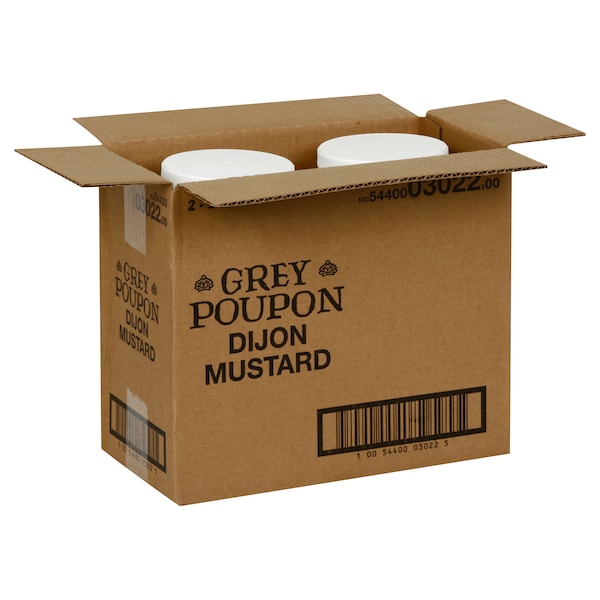 Grey Poupon Dijon Mustard Classic 1 gal., PK2 - 10054400030225