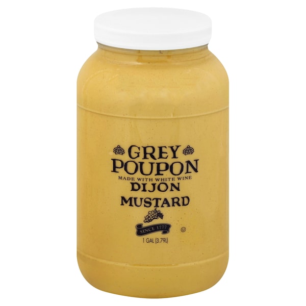 Grey Poupon Dijon Mustard Classic 1 gal., PK2 - 10054400030225