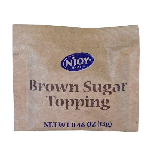Njoy N'Joy Brown Sugar Oatmeal Topping 13g, PK125 - 94358