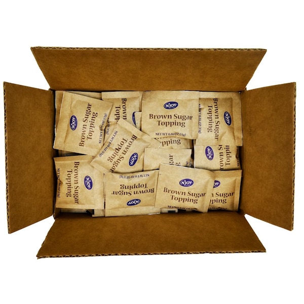 Njoy N'Joy Brown Sugar Oatmeal Topping 13g, PK125 - 94358