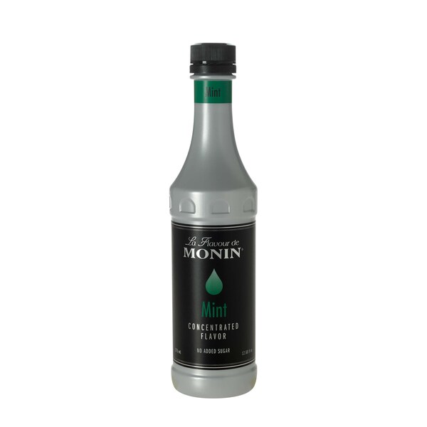 Monin Monin Mint Concentrate Flavor 375mL Bottle, PK4 - M-VJ188FP