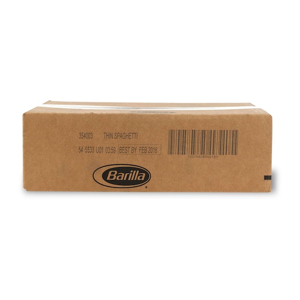 Barilla Barilla Kosher Non-GMO Thin Spaghetti 160 oz. Pack, PK2 - 1000354003