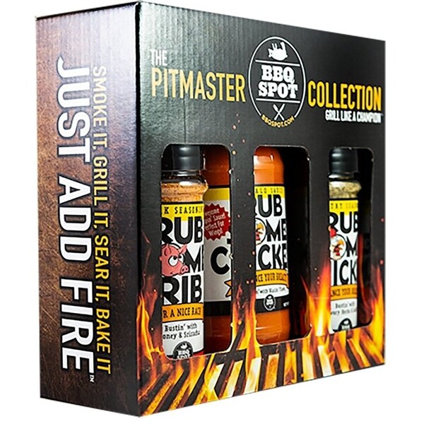 Bbq Spot Pitmaster, Rub Some Series BBQ Gift Pack, 3 lb - OW89071