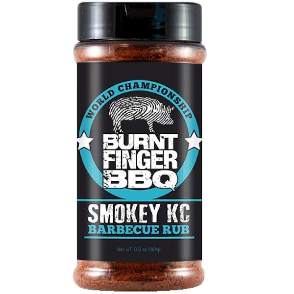 Burnt Fingers Bbq Burnt Finger BBQ Smokey All-Purpose Rub, 13 oz - OW85551
