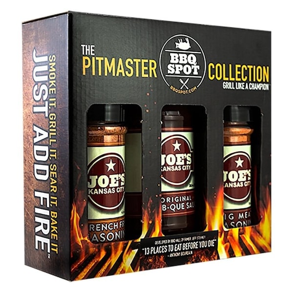 Joes Kansas City Bar-B-Que Pitmaster Series BBQ Gift Pack, 3 lb - OW89072