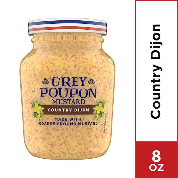 Grey Poupon Mustard Grey Poupon Country 8 oz., PK12 - 10054400000402