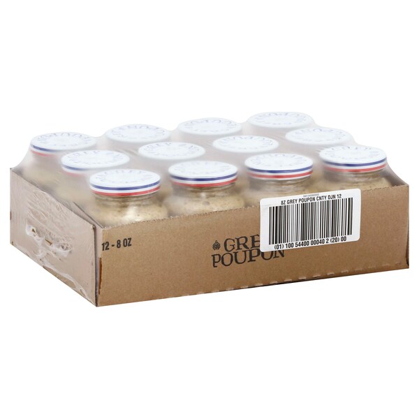 Grey Poupon Mustard Grey Poupon Country 8 oz., PK12 - 10054400000402