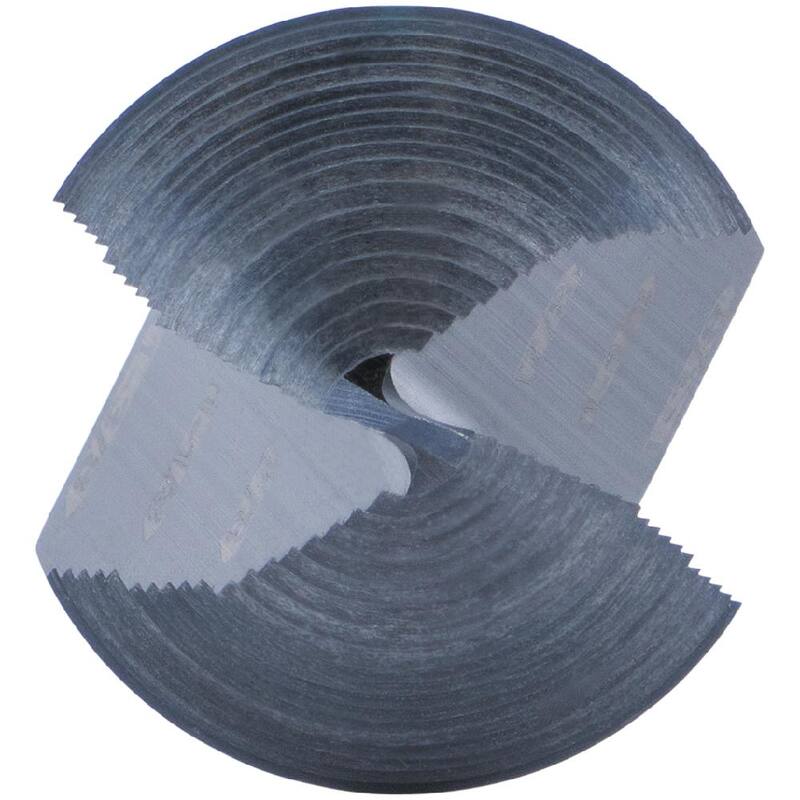 Broca de paso de 3 pasos Klein Tools, de doble flauta, de 7/8 pulgadas a 1-3/8 pulgadas - KTSB15