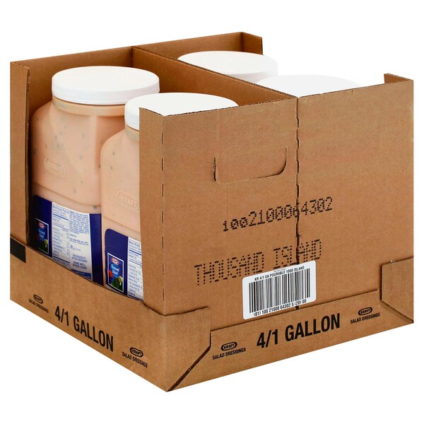 Kraft Kraft Thousand Island Pourable Dressing 1 gal., PK4 - 10021000643025