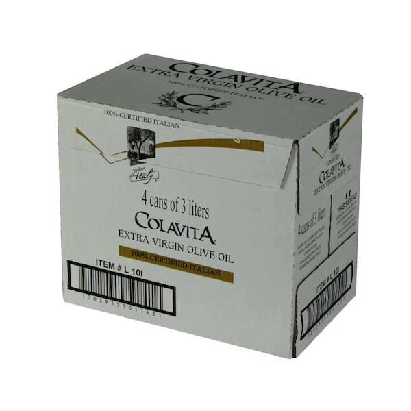 Colavita Colavita Extra Virgin Olive Oil Premium Italian 3 Liter, PK4 - L10IT