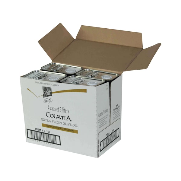 Colavita Colavita Extra Virgin Olive Oil Premium Italian 3 Liter, PK4 - L10IT
