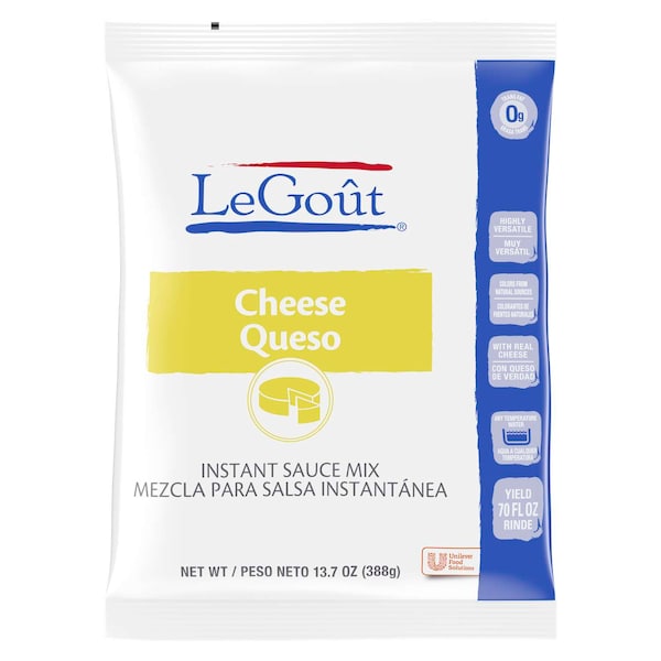 Legout Legout Sauces/Gravies Cheese Sauce 13.7 oz., PK8 - 84131511