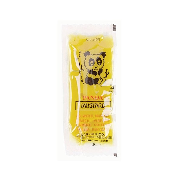 Kari-Out Sauce, Mustard, 9 g Packet, 450/Carton, 450PK - 0000003
