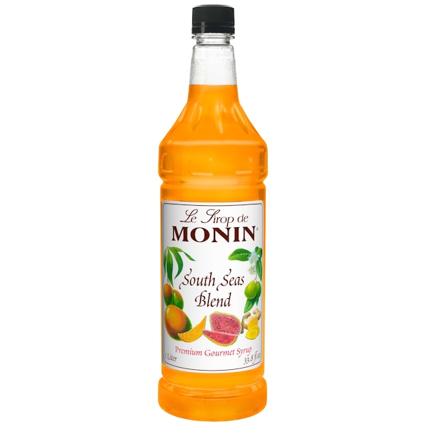 Monin Monin South Seas Blend Syrup 1 Liter Bottle, PK4 - M-FR219F