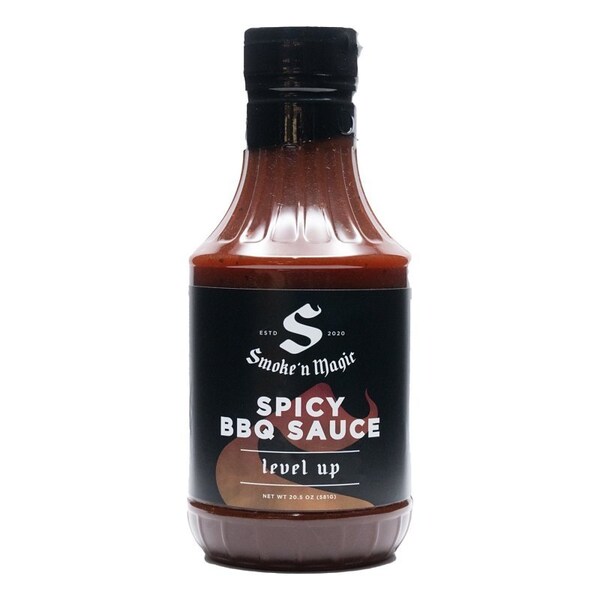 Smoke N Magic Smoke 'n Magic BBQ Sauce, Spicy, 20.5 oz - SOMA6000