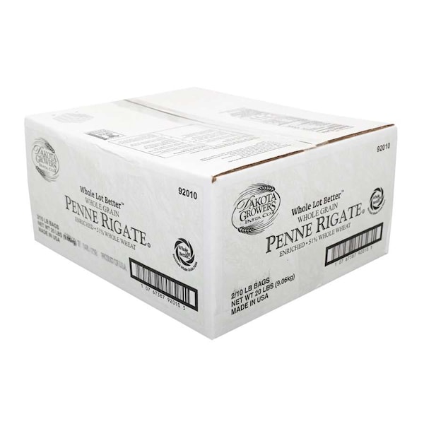 Dakota Growers Dakota Growers Penne Whole Grain Pasta 20lbs - 6738792010