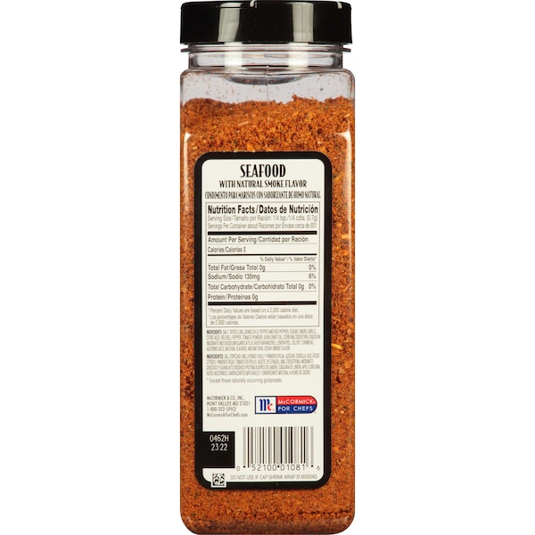 Mccormick McCormick Grill Mates Seafood Seasoning 23 oz. Container, PK6 - 900223222