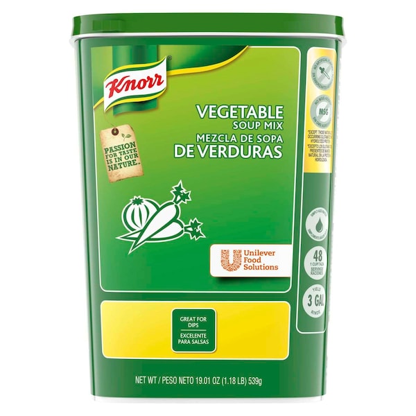 Knorr Knorr Vegetable Soup Mix 19.01 oz., PK6 - 84136781