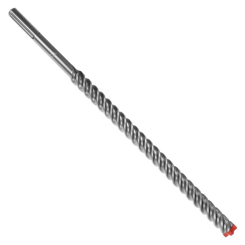 DIABLO 1 pulgada x 16 pulgadas x 21 pulgadas. Barra de refuerzo Demon SDS-Max con cabeza de carburo completo de 4 cortadores para taladro de martillo - DMAMX1220