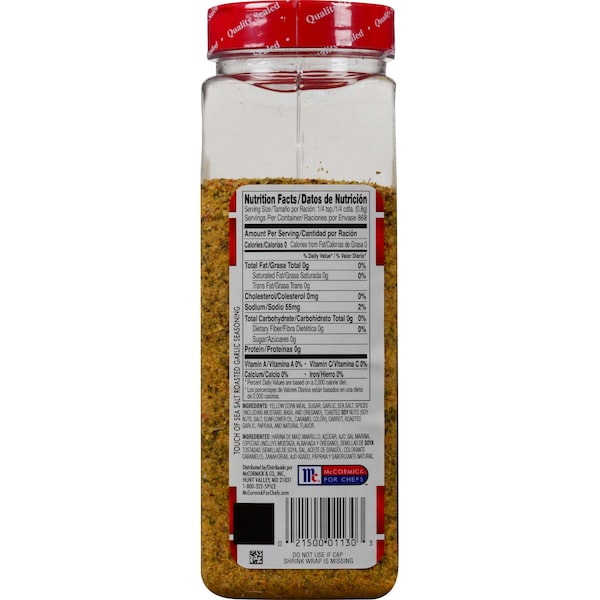 Lawrys Lawry's Touch Of Salt Roasted Garlic Herb Seasoning 24 oz., PK6 - 900513948