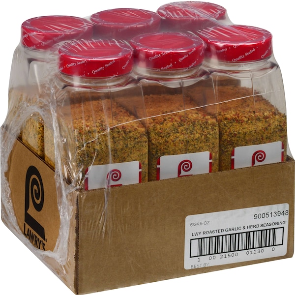 Lawrys Lawry's Touch Of Salt Roasted Garlic Herb Seasoning 24 oz., PK6 - 900513948