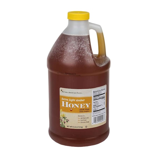Natural American Foods 6lbs Ela Honey, PK4 - F426