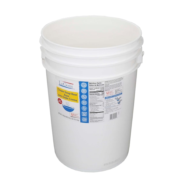 Legout Legout Bases/Bouillions Cream Soup Base Gluten Free 22.5lbs - 84129607