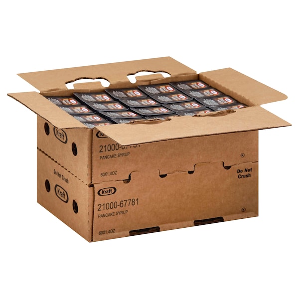 Kraft Kraft Table Syrup 1.4 oz. Cup, PK120 - 10021000677815