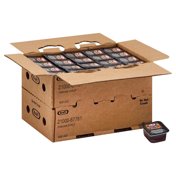Kraft Kraft Table Syrup 1.4 oz. Cup, PK120 - 10021000677815