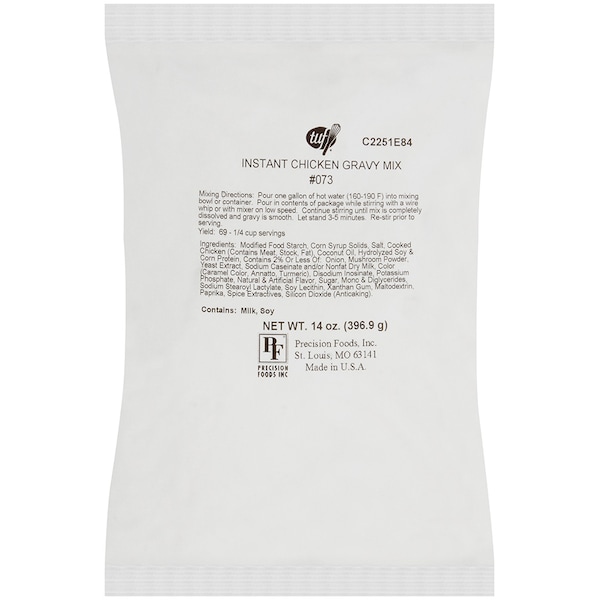 Foothill Farms Add Water Cholesterol Free Fat Free Chicken Gravy Mix 14 oz., PK8 - 073T-T0700