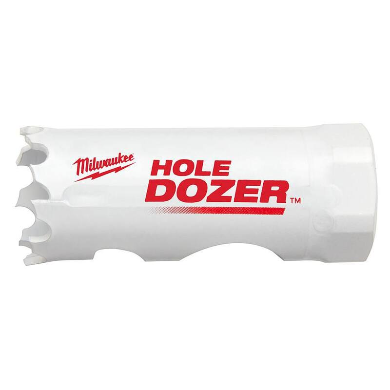 Broca perforadora bimetálica Milwaukee de 7/8 pulgadas - 49-56-9607