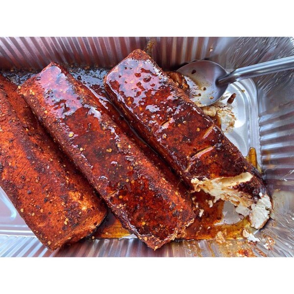 5280 Culinary Chef J's BBQ Provisions Sweet and Spicy Fire Honey 12 oz - FIRE HONEY 12OZ