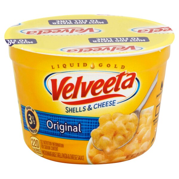 Velveeta Shells And Cheese Original Cups 2.39 oz., PK10 - 10021000023223