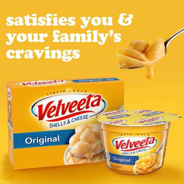 Velveeta Shells And Cheese Original Cups 2.39 oz., PK10 - 10021000023223