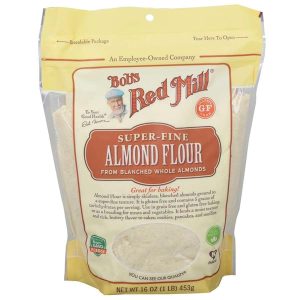Bobs Red Mill Natural Foods Bob's Red Mill Gluten Free Almond Flour 16 oz. Bag, PK4 - 4999S164