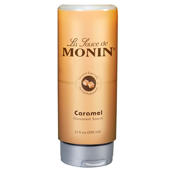 Monin Monin Caramel Sauce 12 fl. oz. Bottle, PK6 - M-KC009B