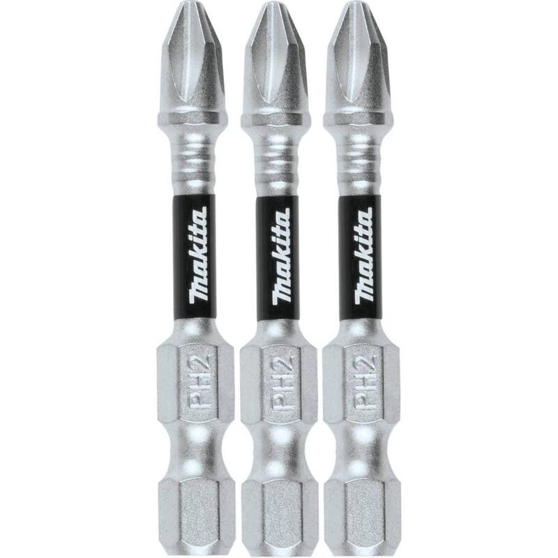 Makita Impact XPS #2 Phillips 2 in. Power Bit (paquete de 3) - E-00773
