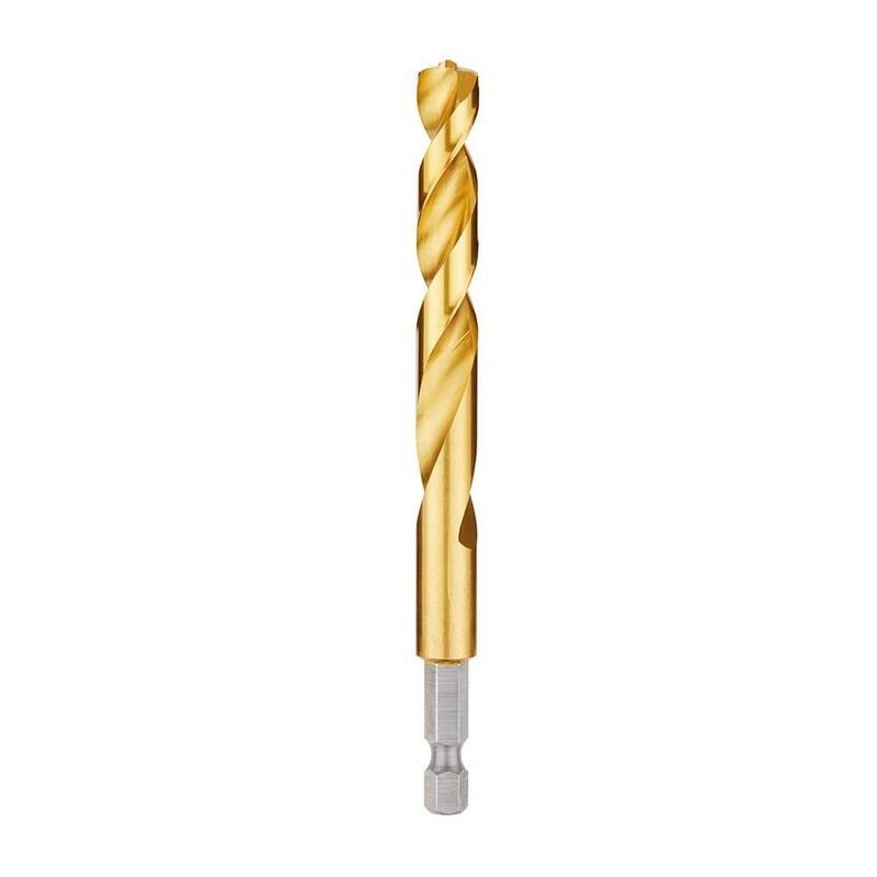Broca de Titanio Milwaukee Shockwave de 25/64 pulg. - 48-89-4622