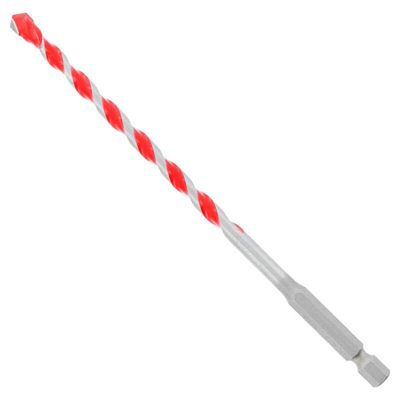 DIABLO 1/4 pulg. x 4 pulg. x 6 pulg. Broca de martillo con punta de carburo SPEEDemon de granito rojo - DMARG1070
