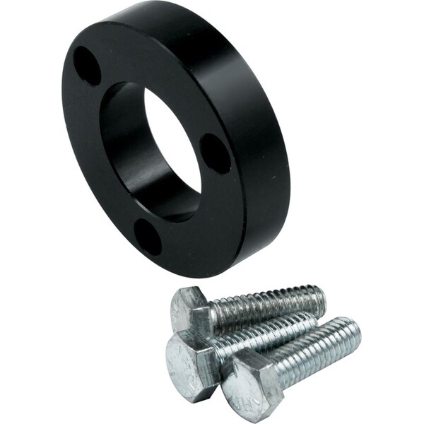 Allstar Performance 0.50 in. Thick Steering Wheel Spacer; Black Anodized - ALL52310