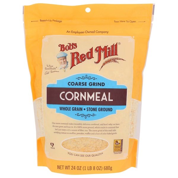 Bobs Red Mill Natural Foods Bob's Red Mill Coarse Grind Cornmeal 24 oz. Pouches, PK4 - 1150S244